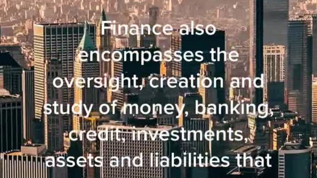 What is Finance ?
